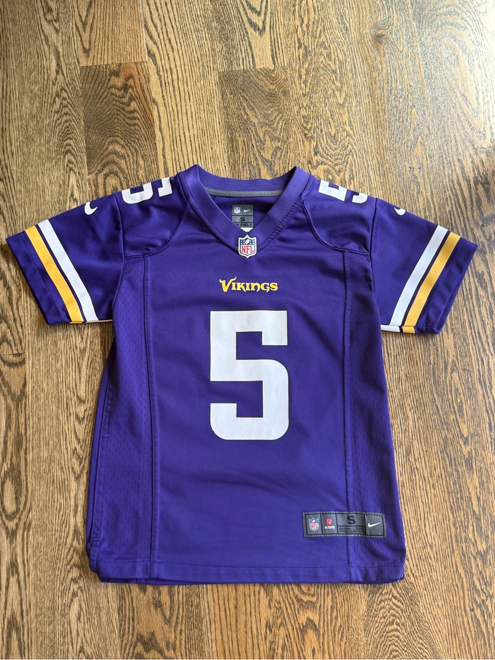 Nike NFL Kids Minnesota Vikings Bridgewater Jersey #5